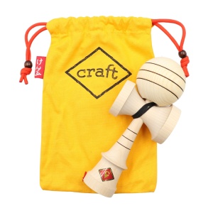 Kendama USA Craft Jet Shape Birch Triple Burnt Line Ash - Img 4