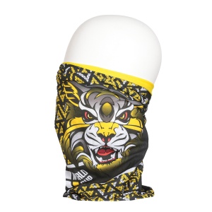 Necktube Level Multi Simple Reversible Tiger Yellow - Img 1