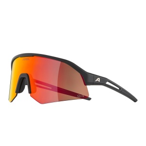 Ochelari de soare Alpina Sonic HR Black Matt Q-Lite Mirror Red - Img 4