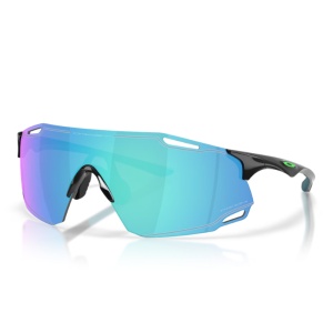 Ochelari de soare Oakley Cybr Dyno Polished Black Prizm Sapphire