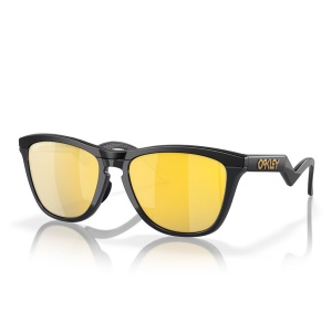 Ochelari de soare Oakley Frogskins Hybrid Matte Black 24K Prizm Polarized - Img 1