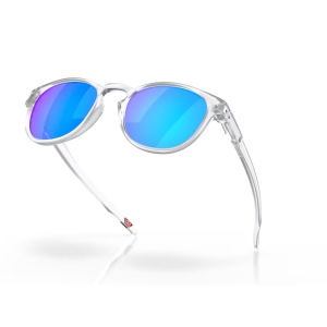 Ochelari de soare Oakley Latch Matte Clear Prizm Sapphire Polarized - Img 4