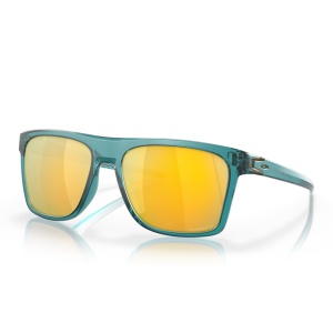 Ochelari de soare Oakley Leffingwell Matte Artic Surf Prizm 24k Polarized - Img 1