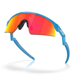 Ochelari de soare Oakley pentru copii Resistor Sweep Polished Sky Blue Prizm Ruby - Img 4
