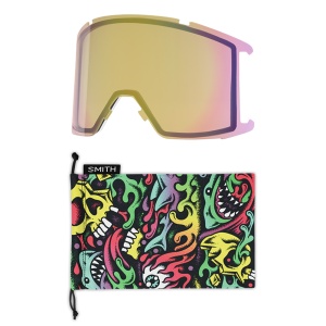 Ochelari Smith Squad XL Artist Series/Tall Boy ChromaPop Everyday Red Mirror 24/25 - Img 6