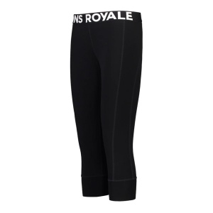 Pantaloni Corp Mons Royale Cascade Merino Flex 200 3/4 Black 22/23 - Img 1