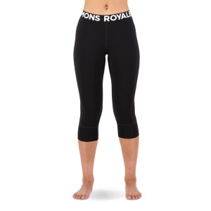 Pantaloni Corp Mons Royale Cascade Merino Flex 200 3/4 Black 22/23 - Img 2
