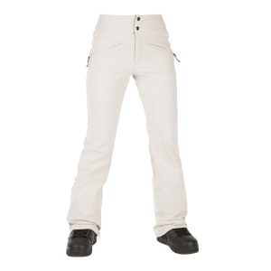 Pantaloni Volcom W Battle Stretch High Rise Off White 22/23 - Img 1