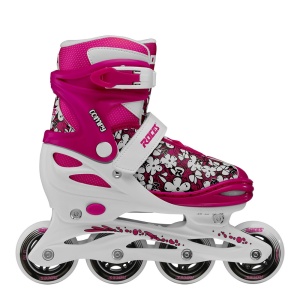 Role copii Roces Compy X Girl White/Pink/Black