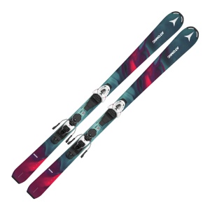 Schiuri Atomic Maven Girl 130-150 + legaturi L 6 GW Kakhi 22/23 - Img 1