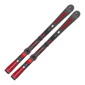 Schiuri Head Supershape E-Rally Sw Bb-Pr Bk/Rd + legaturi Prd 12 Gw 26/27