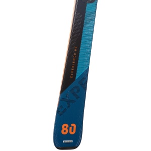 Schiuri Rossignol Experience 80 Carbon Xpress + legaturi Xpress 11 GW B83 Black Orange 24/25 - Img 4