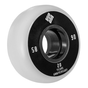 Set 4 roti agresive USD Team 58mm/90A Black/White - Img 2