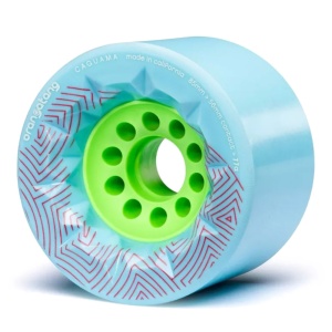 Set 4 roti Longboard Orangatang Caguama 85mm/77A Blue - Img 1