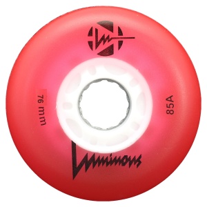 Set 4 Roti Luminous 76mm/85a red