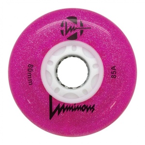Set 4 Roti Luminous 80mm/85a Glitter Pink