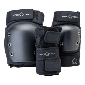 Set Protectii Pro-Tec Street Pad JR Open Black JR - Img 8