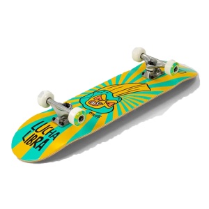 Skateboard Enuff Lucha Libre Mini Yellow/Blue 7.25inch - Img 2
