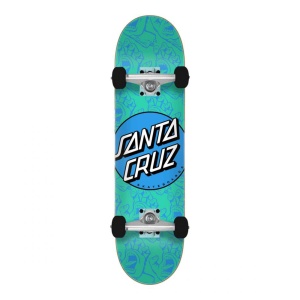 Skateboard Santa Cruz Other Dot Hands Mini Blue/Multi 7.75inch