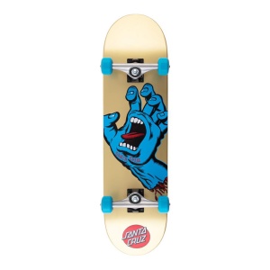 Skateboard Santa Cruz Screaming Hand Large Gold 8.25inch - Img 1