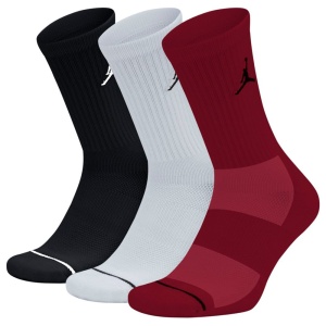 Sosete Nike Jordan Jumpman Crew Black/White/Red 3 per - Img 1