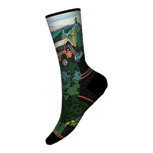 Sosete Smartwool Hike Targeted Cushion Trail Trekker Prin Hike Winter Moss