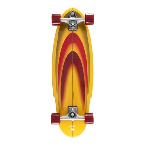 Surfskate Arbor C7 Jordan Brazie Yellow/Red - Img 5
