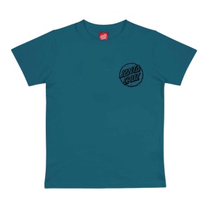 Tricou copii Santa Cruz Stamped Opus Camo Teal