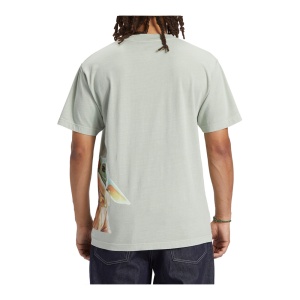 Tricou DC Star Wars Grogu The Child Silt Green Enzyme Wash - Img 2