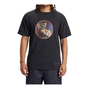 Tricou DC Star Wars Mando And The Child Black Pigment Dye - Img 1