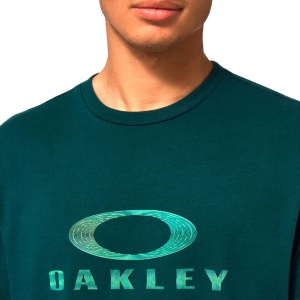 Tricou Oakley Planetary Ring Bark Hunter Green - Img 5