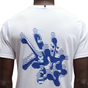 Tricou Oakley Waterscape Hibiscus White - Img 6