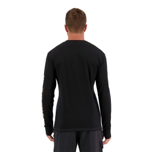 Bluza Corp Mons Royale Yotei LS Black/Blue Slate 22/23 - Img 3