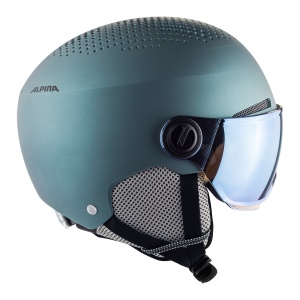 Casca Alpina Arber Visor Q Lite Petrol-Green Matt - Img 4