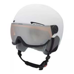 Casca Alpina Arber Visor Q Lite White Matt - Img 1