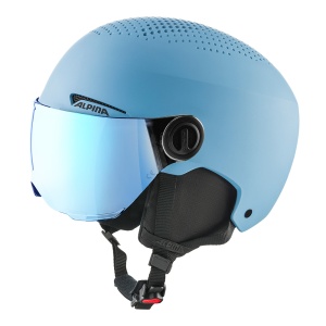 Casca Alpina Zupo Visor Q Lite Smoke-Blue Matt