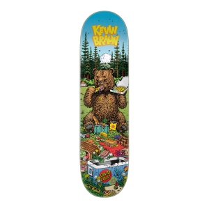 Deck Skateboard Santa Cruz Everslick Braun Great Outdoors Multi 8.25inch - Img 1