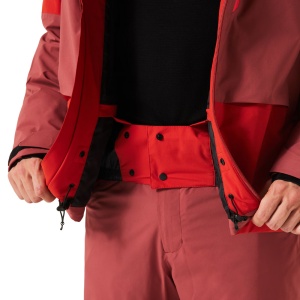 Geaca Oakley Canopy Pro Insulated Flame Red/Rosewood - Img 4