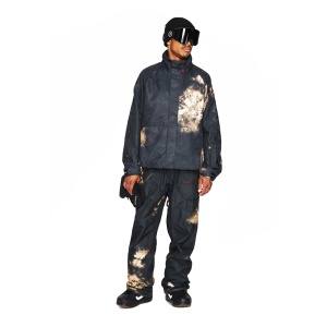 Geaca Volcom Iconic Stone Bleach Black 22/23 - Img 3