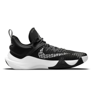 Ghete Baschet Nike Giannis Immortality Black/White/Wolf Grey/Clear - Img 2