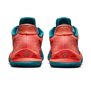 Ghete Baschet Nike Kyrie Low 4 Bright Crimson/Red Plum/University Blue/Black - Img 4