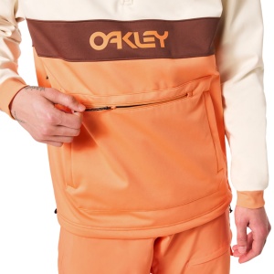 Hanorac Oakley TNP Nose Grab Softshell Arctic White/Soft Orange 23/24 - Img 5