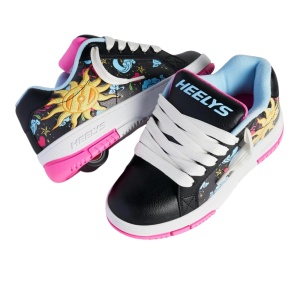 Heelys Kolect Prints Black/Blue/Neon Pink - Img 3