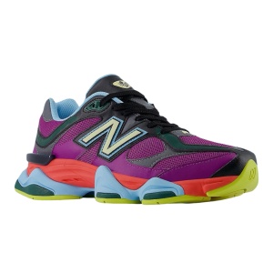 Incaltaminte New Balance 9060 Purple Fuchsia/Blast Red/Washed Amber/Team Sky Blue - Img 2
