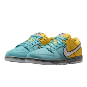 Incaltaminte Nike SB Dunk Low Pro Muni Lightning/Denim Turquoise/Iron Grey/Wolf Grey - Img 5