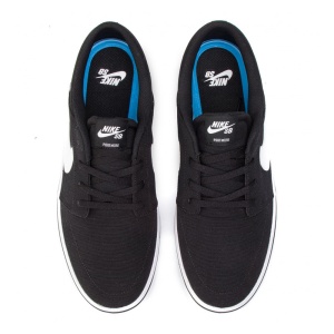 Incaltaminte Nike Sb Portmore II Solar Canvas Black/White/White - Img 4