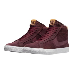 Incaltaminte Nike SB Zoom Blazer Mid Prm Night Maroon/Night Maroon/White/Rosewood - Img 5