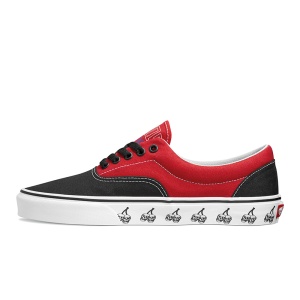 Incaltaminte Vans Era (New Varsity) Black/High Risk Red - Img 2