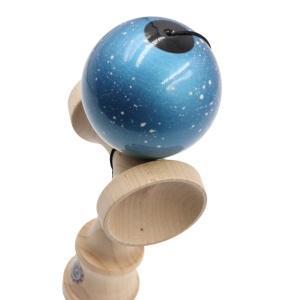 Kendama Okendama Splatter Revo Glaze Pearl Gentian Blue/Teal - Img 4