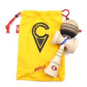 Kendama USA Craft Jet Shape Triple Burn Line Maple - Img 4